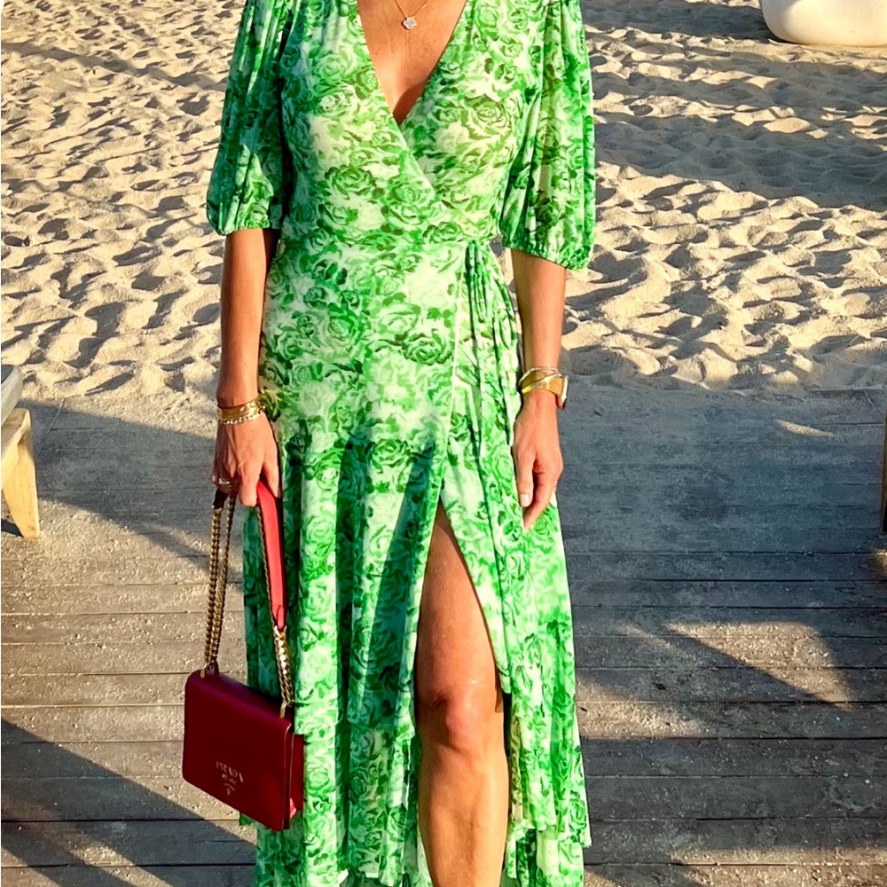 Ganni floral print dress - Picture 2 of 10